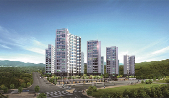 가천대역 두산위브 조감도. <두산건설 제공>